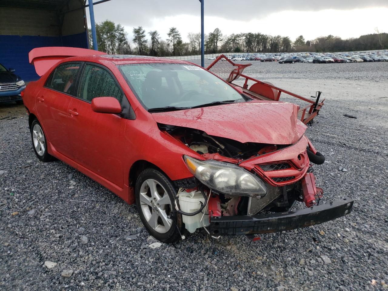 TOYOTA COROLLA BA 2011 with VIN 2T1BU4EE2BC641278 - Photo from auction