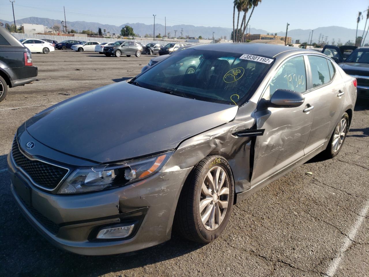 Photo 2 from auction – 2015 KIA OPTIMA EX with VIN 5XXGN4A72FG510960