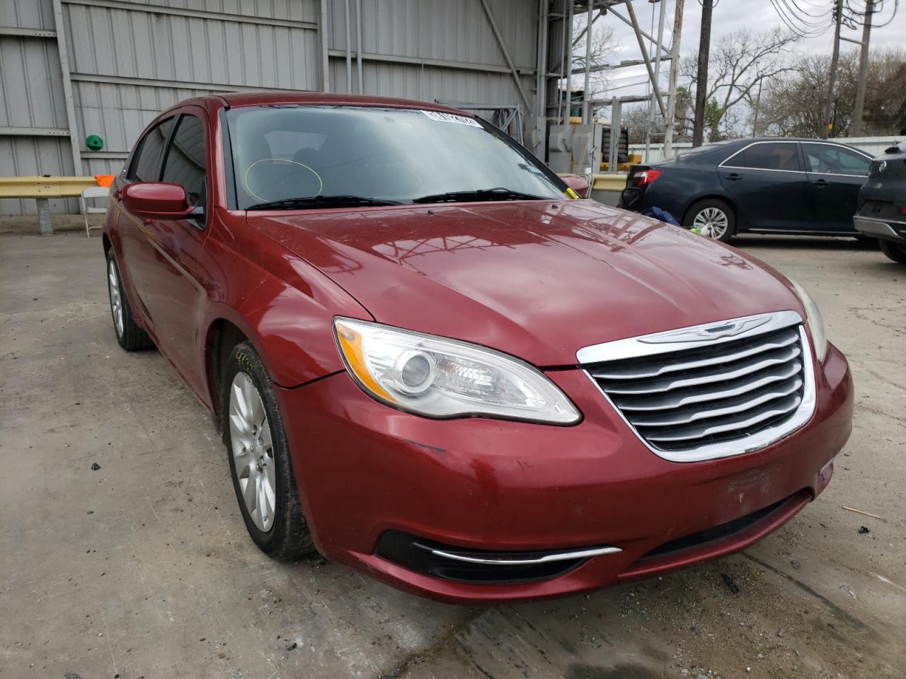 CHRYSLER 200 LX 2014 with VIN 1C3CCBAB4EN210390 - Photo from auction