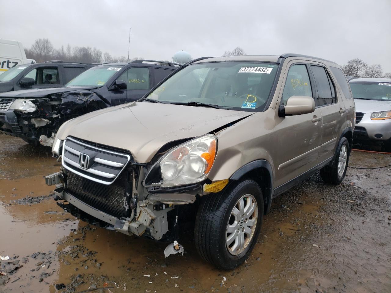 Photo 2 from auction – 2005 HONDA CR-V SE with VIN JHLRD78985C017693
