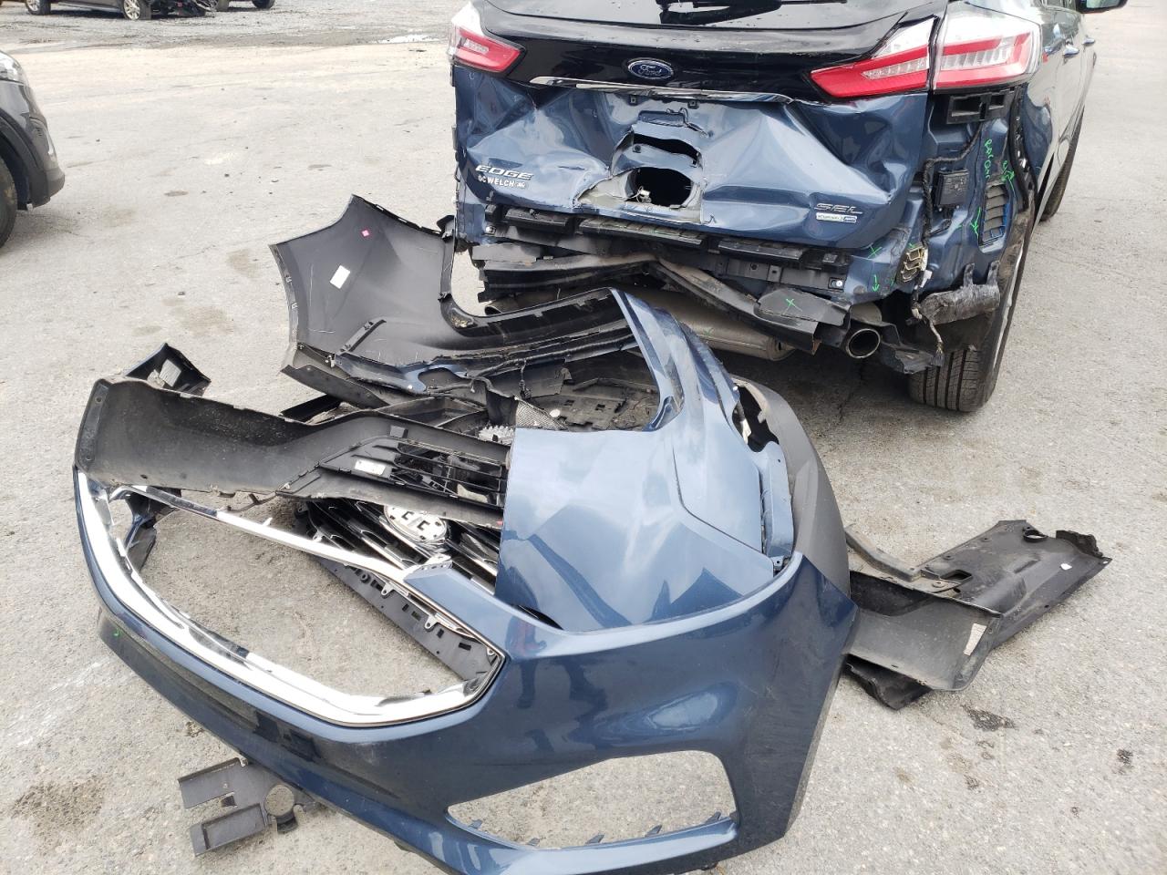 Photo 9 from auction – 2019 FORD EDGE SEL with VIN 2FMPK4J91KBB12591