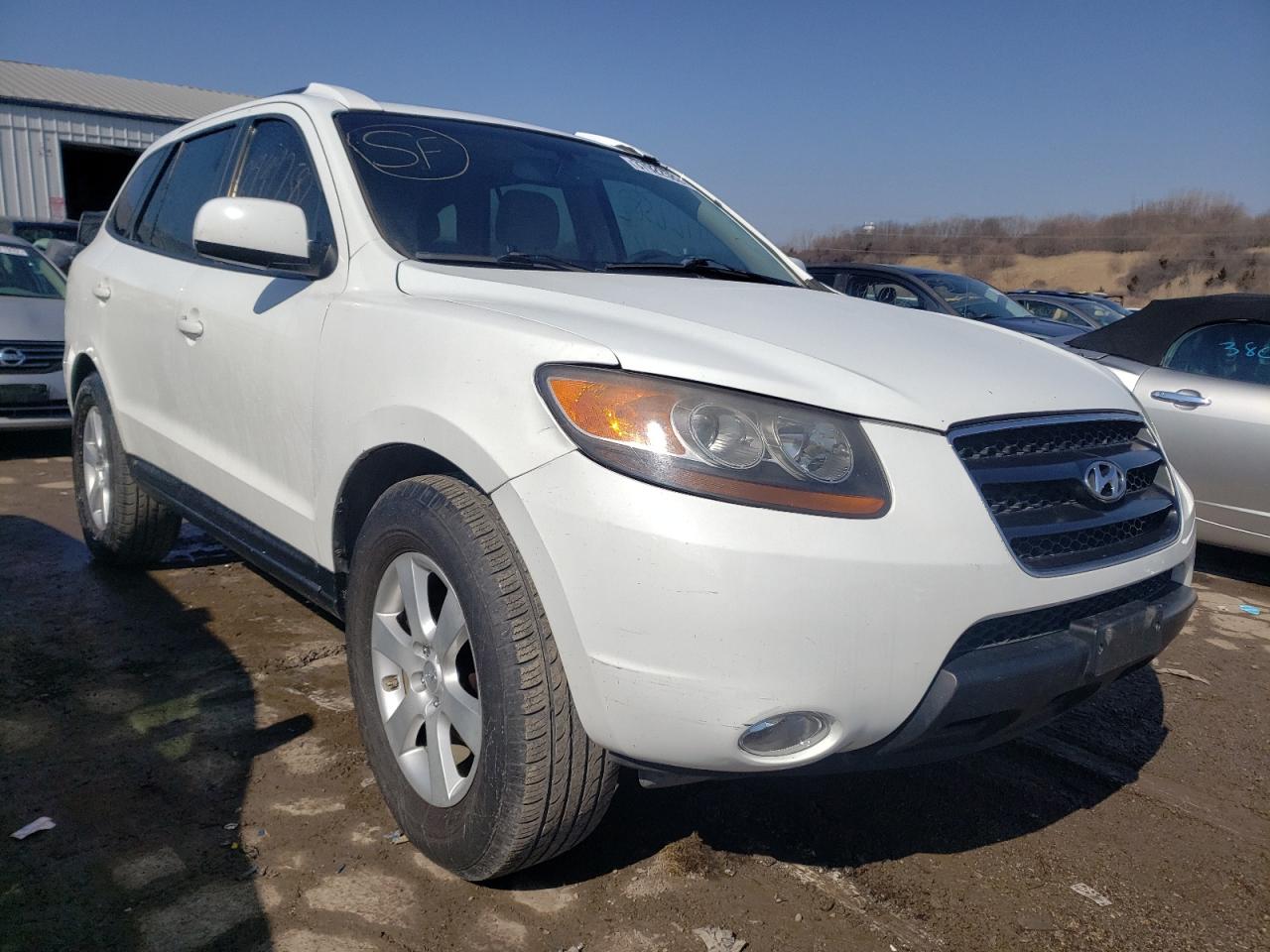 HYUNDAI SANTA FE S 2007 with VIN 5NMSH73E27H004739 - Photo from auction