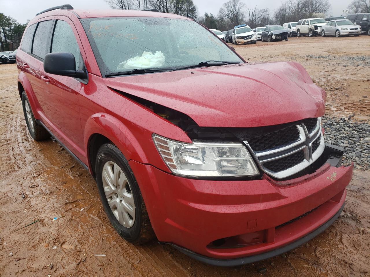 DODGE JOURNEY SE 2016 with VIN 3C4PDCAB0GT228243 - Photo from auction