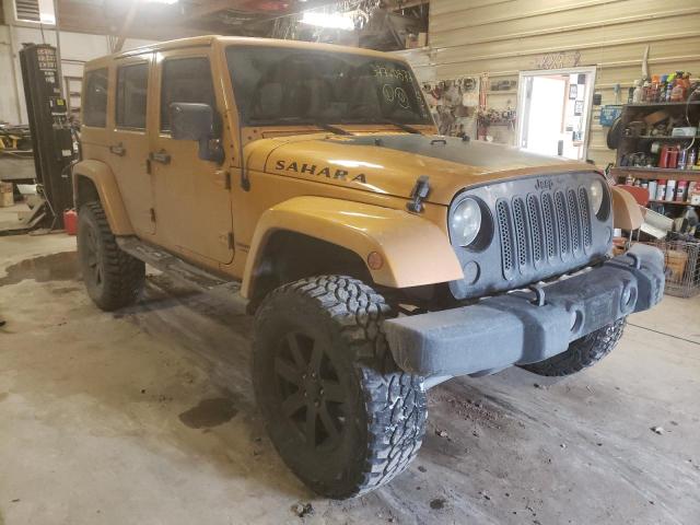 JEEP WRANGLER U 2014 with VIN 1C4BJWEG4EL265685 - Photo from auction