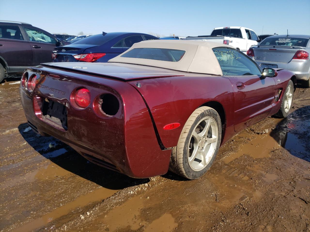 Photo 4 from auction – 2003 CHEVROLET CORVETTE with VIN 1G1YY32G435106037