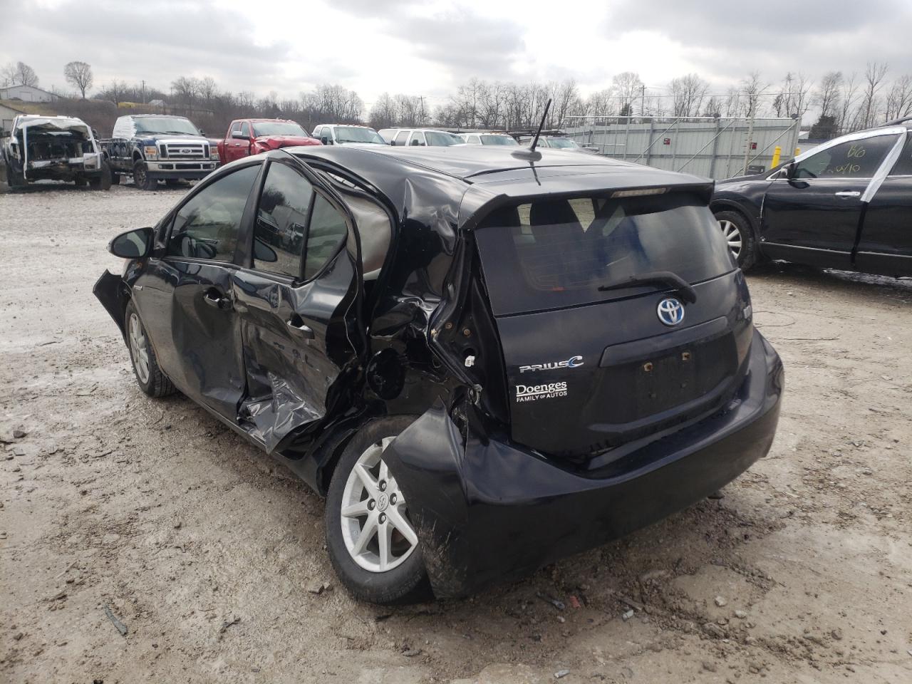 Photo 10 from auction – 2013 TOYOTA PRIUS C with VIN JTDKDTB36D1054487