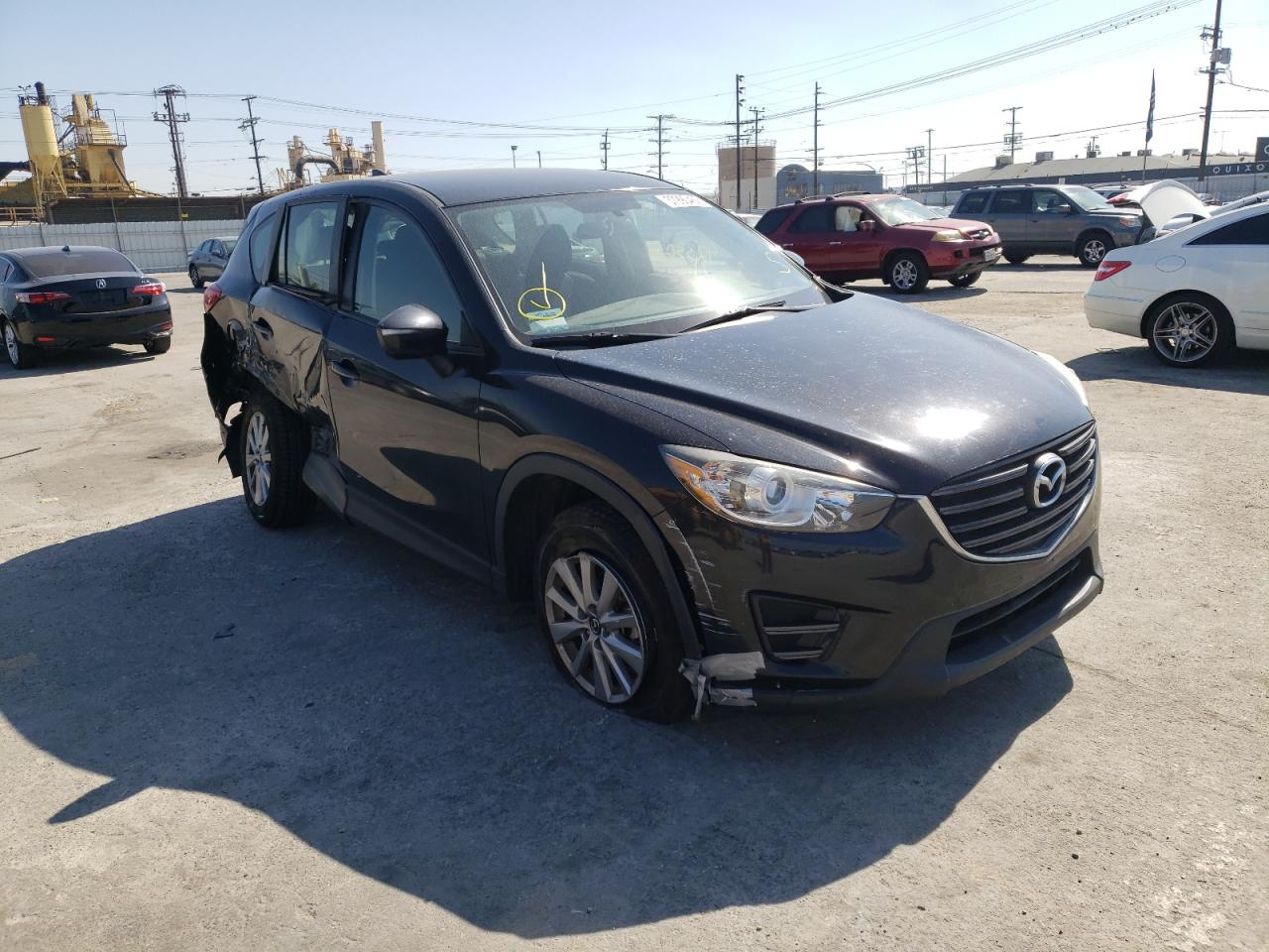 MAZDA CX-5 SPORT 2016 with VIN JM3KE2BY2G0656761 - Photo from auction