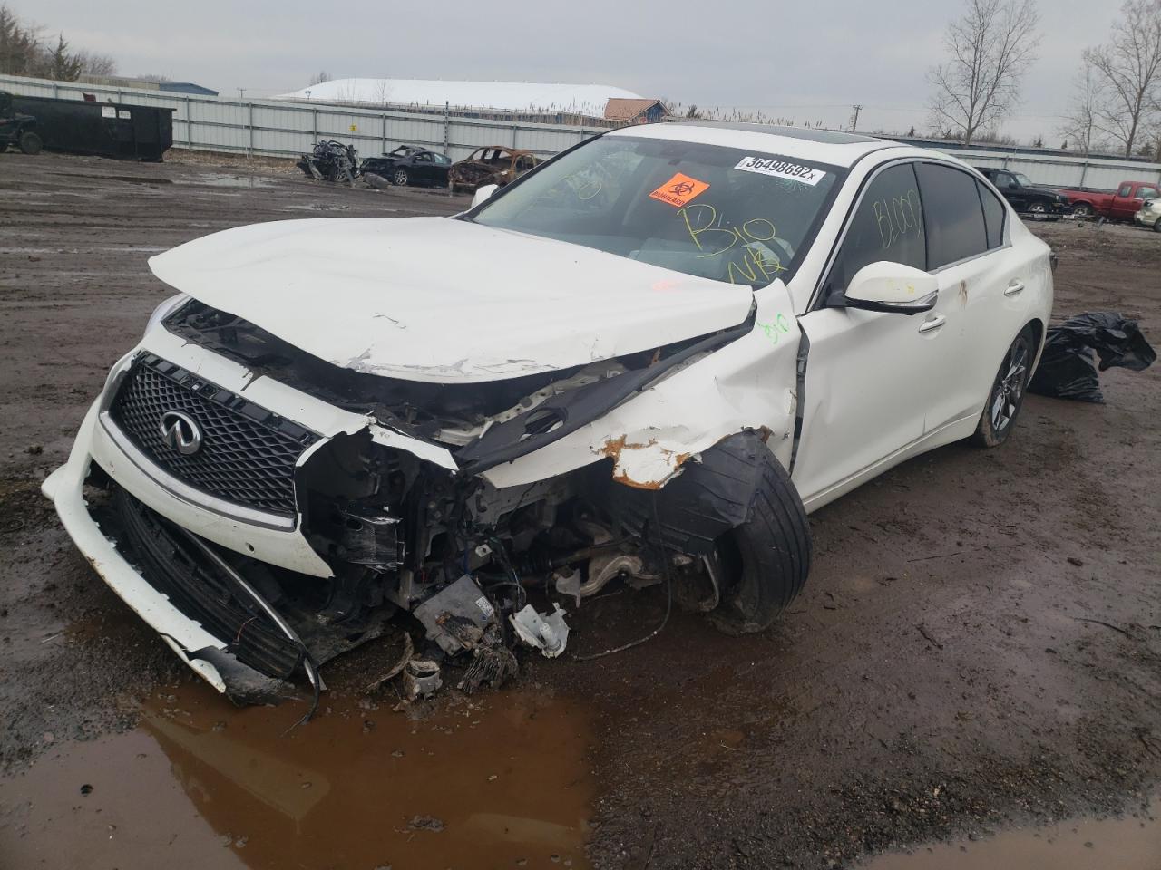 Photo 2 from auction – 2015 INFINITI Q50 BASE with VIN JN1BV7AR8FM422876