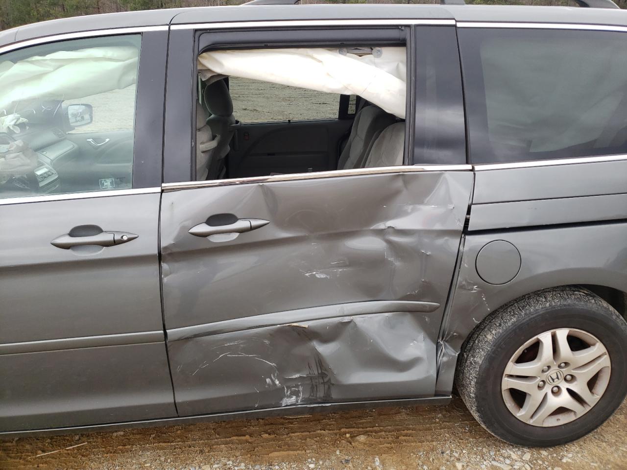 Photo 9 from auction – 2007 HONDA ODYSSEY EX with VIN 5FNRL38477B052616