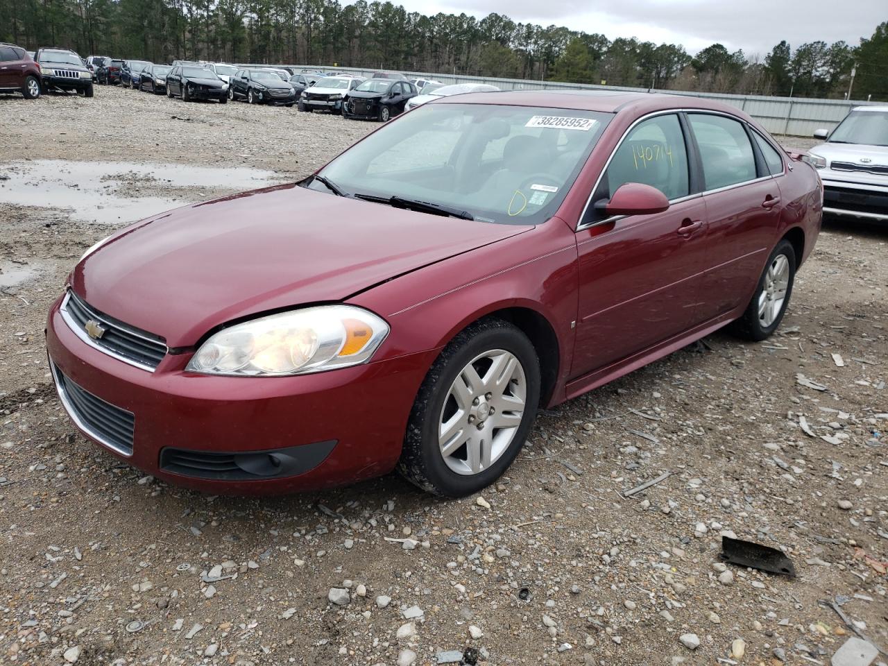 Photo 2 from auction – 2009 CHEVROLET IMPALA 2LT with VIN 2G1WC57M991110188