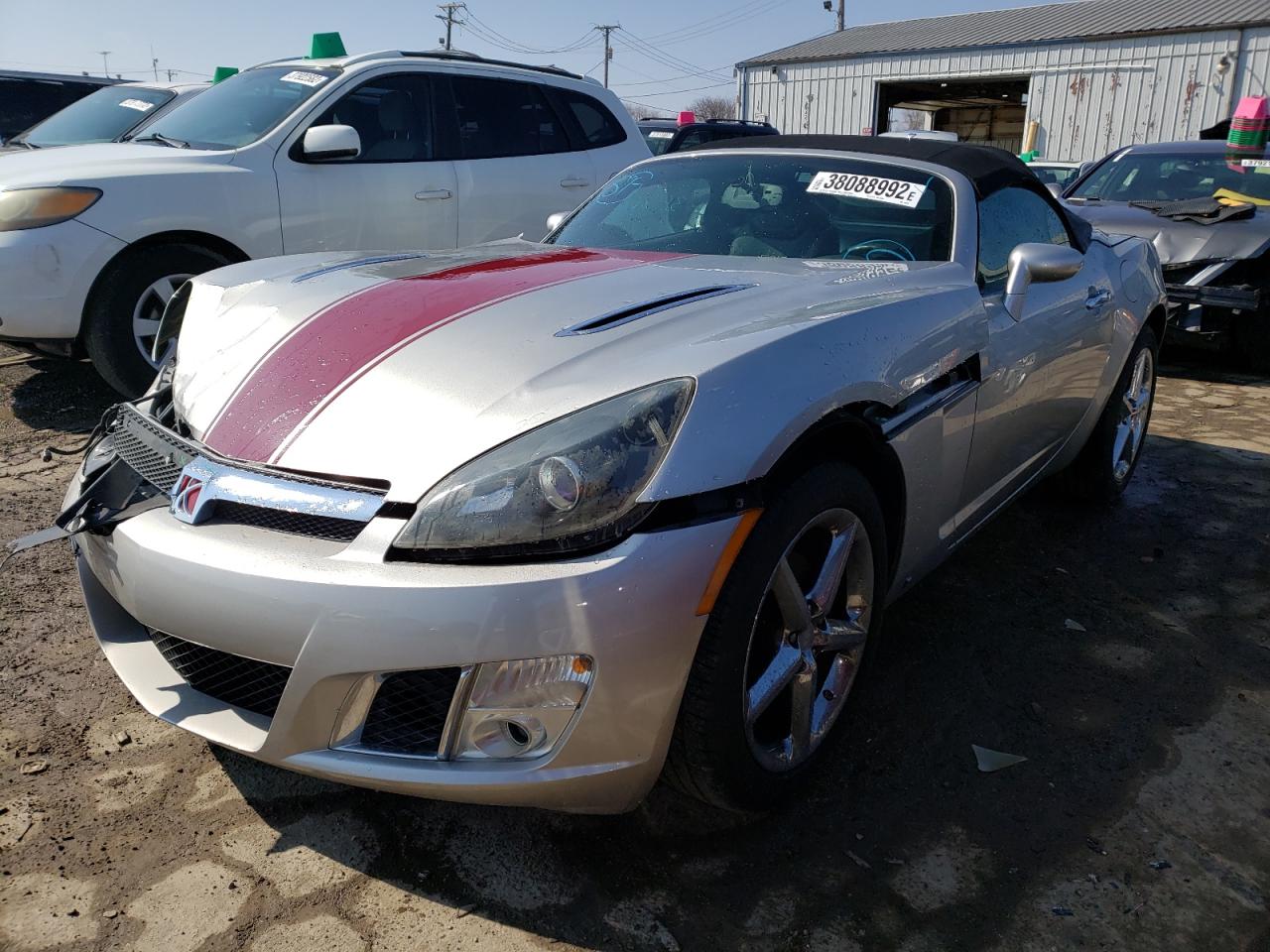 Photo 2 from auction – 2008 SATURN SKY REDLIN with VIN 1G8MF35X08Y122761