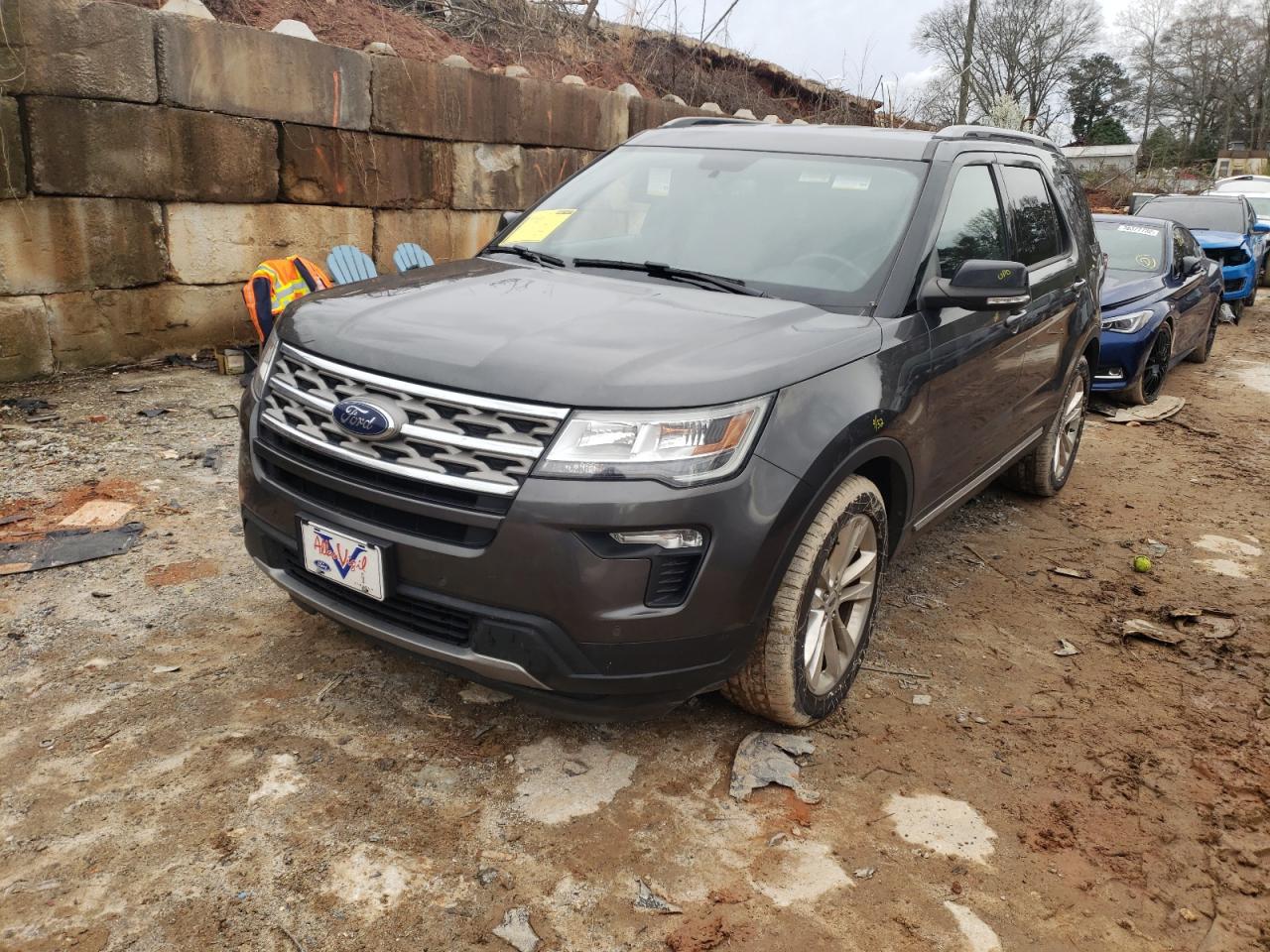 Photo 2 from auction – 2018 FORD EXPLORER X with VIN 1FM5K7D81JGB74625