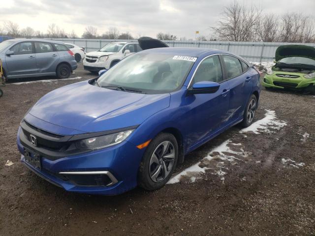 Photo 2 from auction – 2019 HONDA CIVIC LX with VIN 2HGFC2F59KH034244