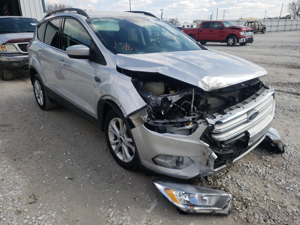 Photo 1 from auction – 2018 FORD ESCAPE SE with VIN 1FMCU9GD1JUD20996