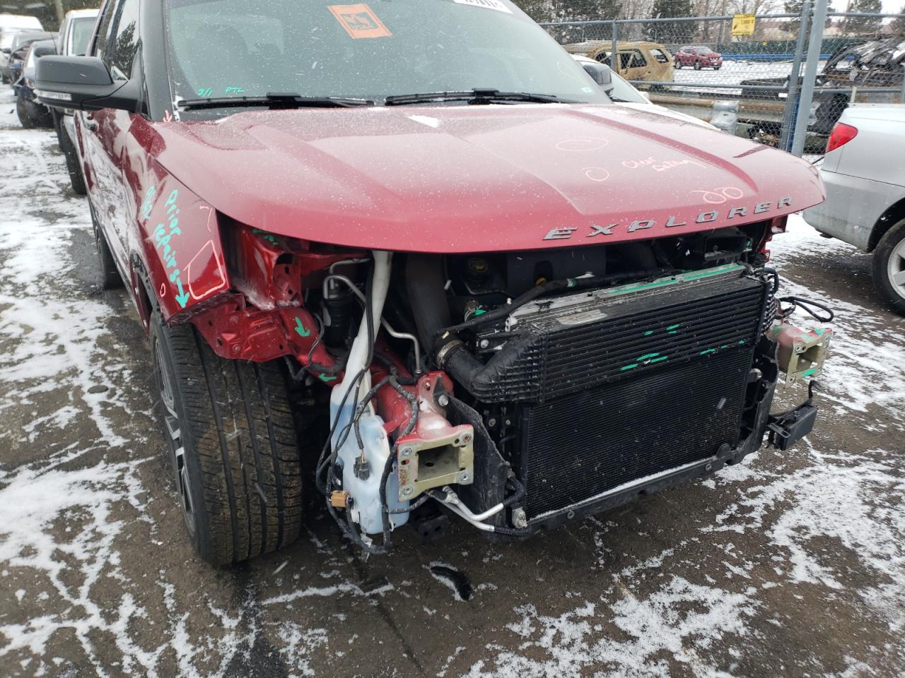 Photo 9 from auction – 2016 FORD EXPLORER S with VIN 1FM5K8GT4GGB85133