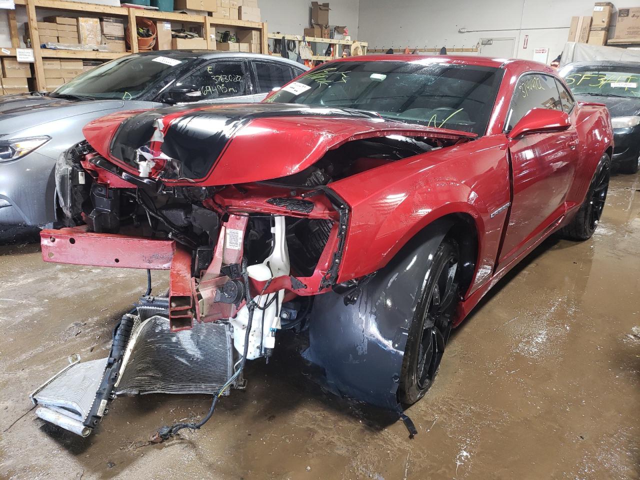 Photo 2 from auction – 2015 CHEVROLET CAMARO LS with VIN 2G1FB1E35F9213482