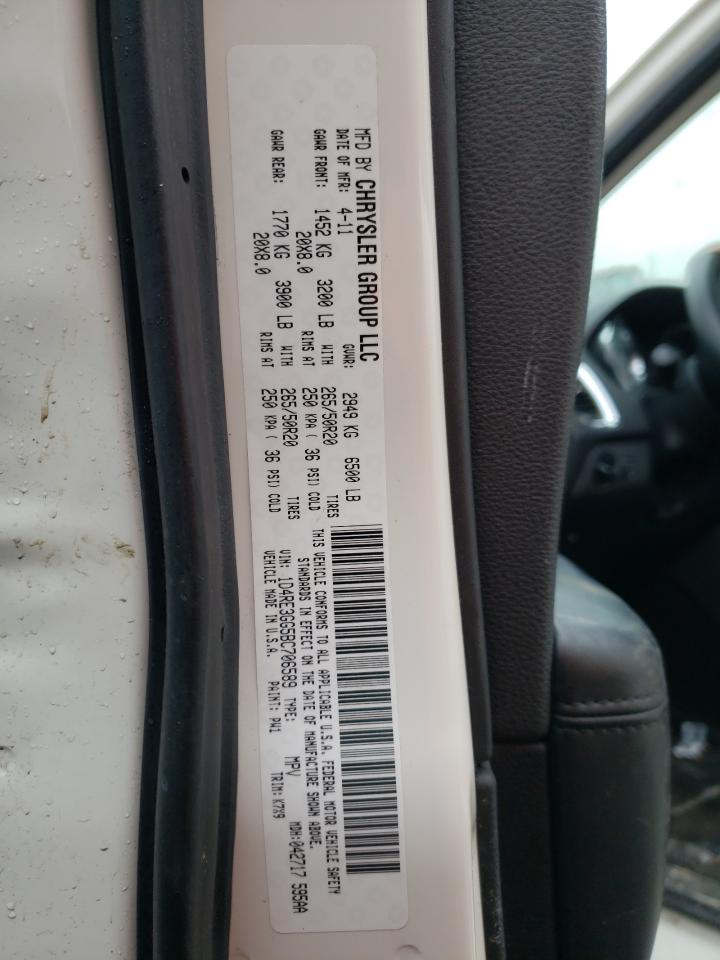Photo 10 from auction – 2011 DODGE DURANGO HE with VIN 1D4RE3GG5BC706589