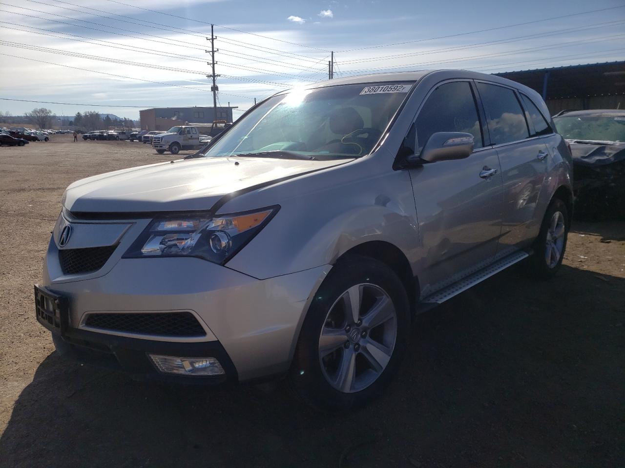 Photo 2 from auction – 2012 ACURA MDX TECHNO with VIN 2HNYD2H39CH526686