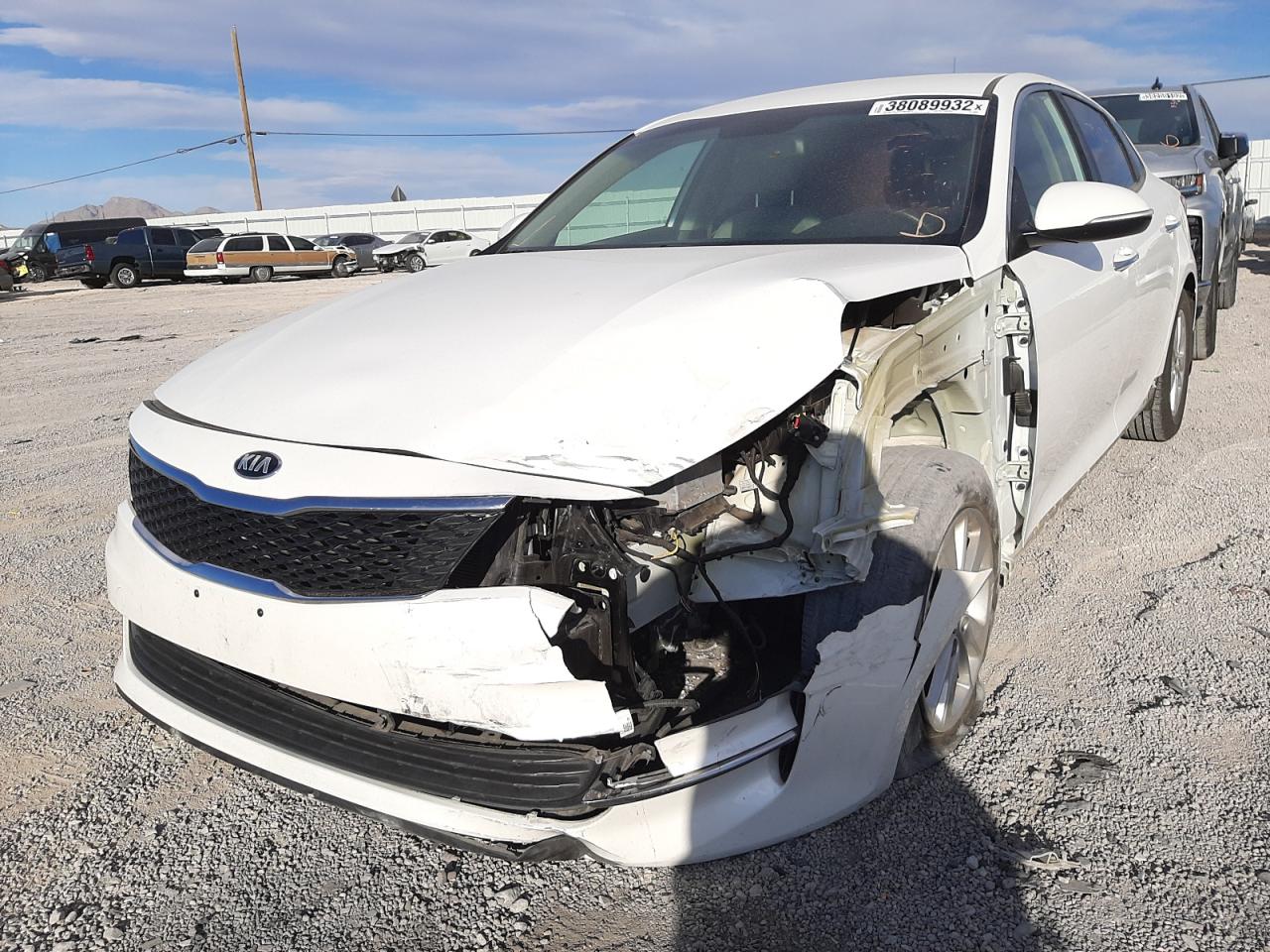 Photo 2 from auction – 2016 KIA OPTIMA LX with VIN KNAGT4L33G5096106