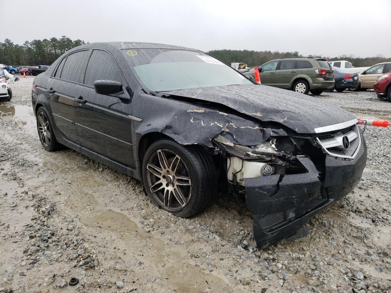 ACURA TL 2005 with VIN 19UUA65555A003792 - Photo from auction