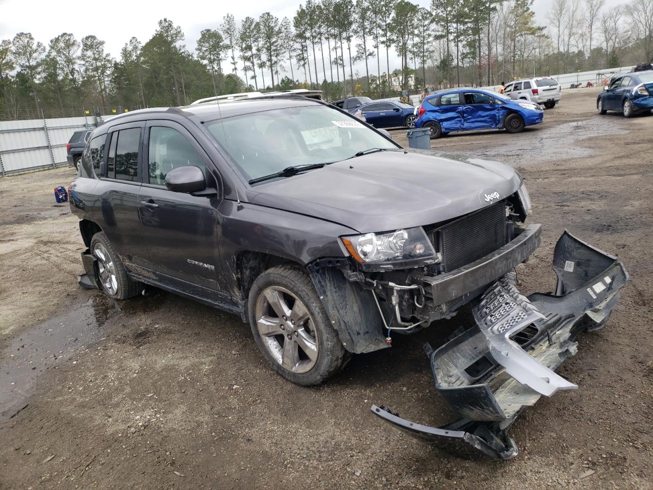 JEEP COMPASS LA 2014 with VIN 1C4NJDEB4ED820943 - Photo from auction