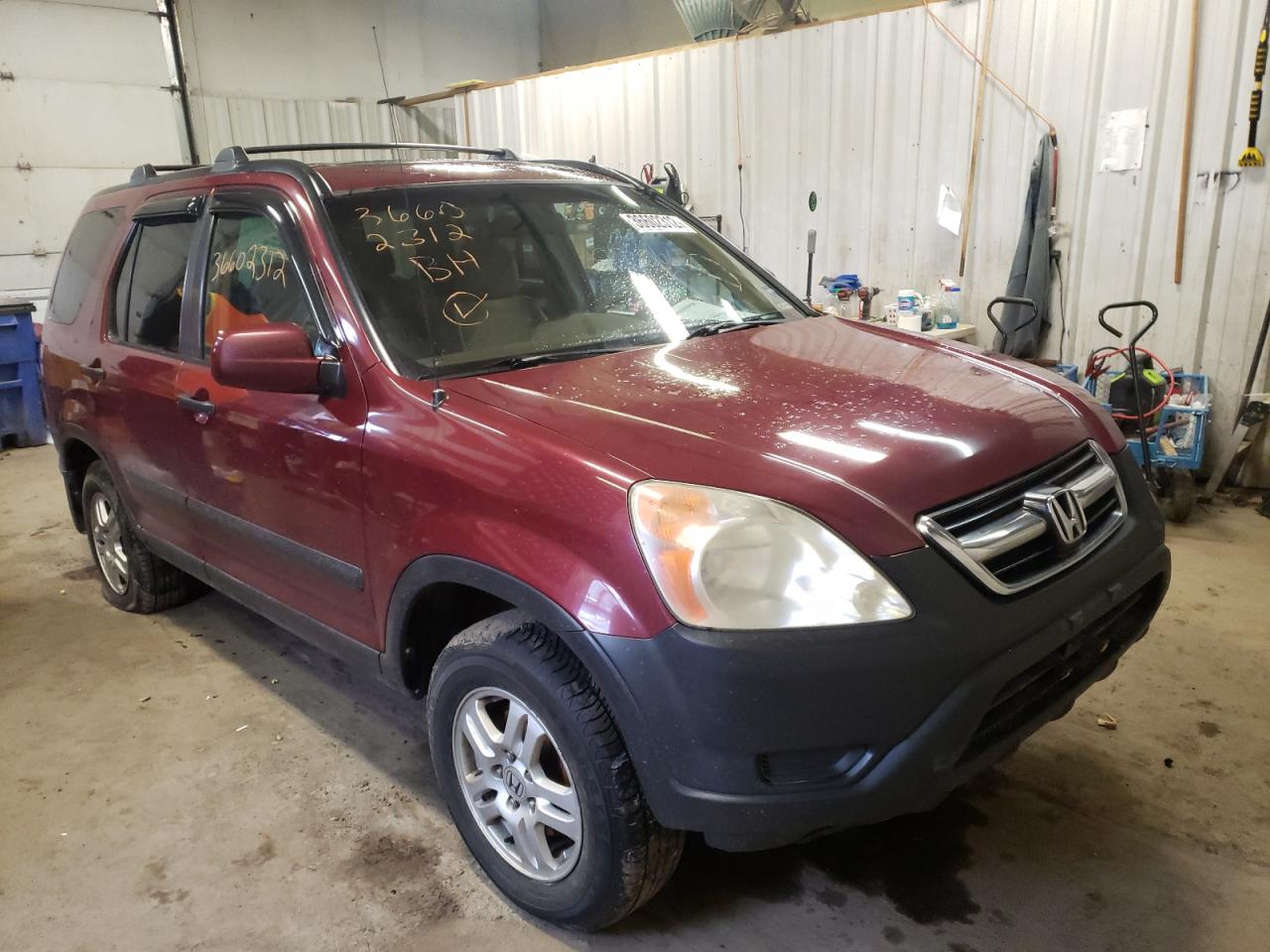 Photo 1 from auction – 2003 HONDA CR-V EX with VIN SHSRD788X3U134625