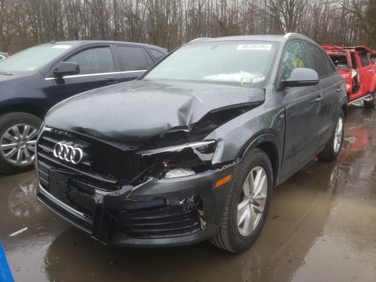 Photo 2 from auction – 2018 AUDI Q3 PREMIUM with VIN WA1ECCFSXJR034428