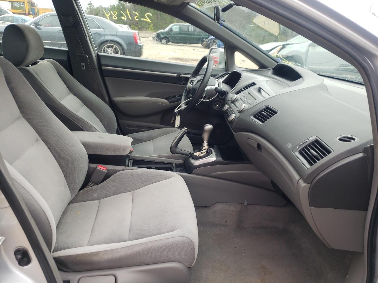Photo 5 from auction – 2008 HONDA CIVIC EX with VIN 2HGFA15828H354283