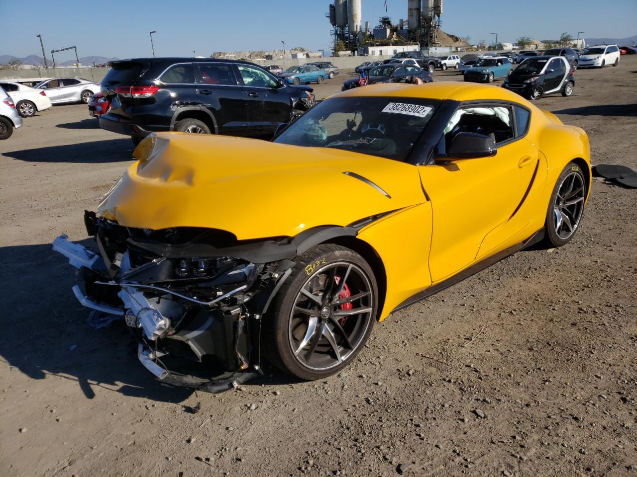 Photo 2 from auction – 2021 TOYOTA SUPRA BASE with VIN WZ1DB0C02MW034579