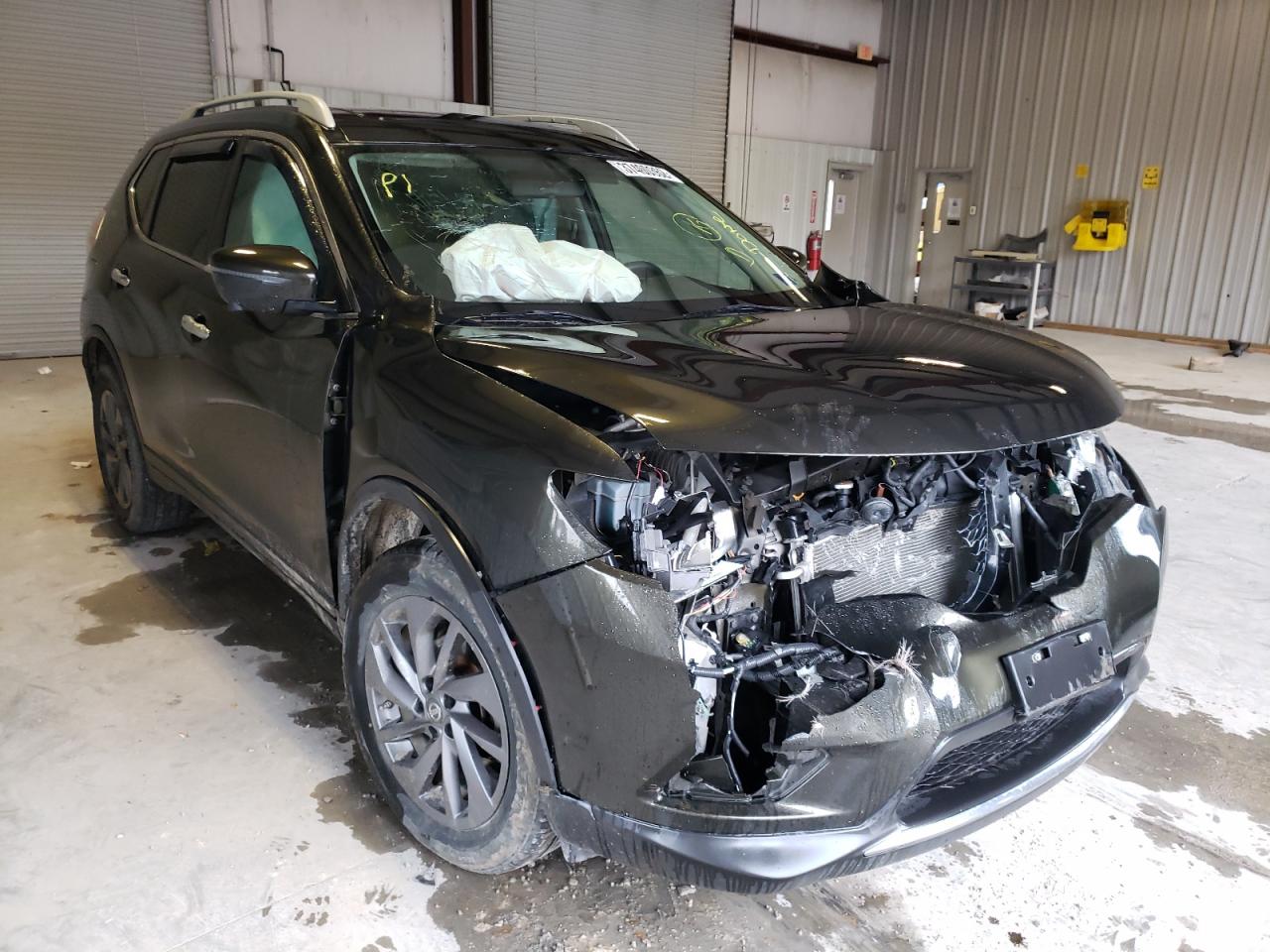 NISSAN ROGUE S 2016 with VIN 5N1AT2MV7GC768141 - Photo from auction