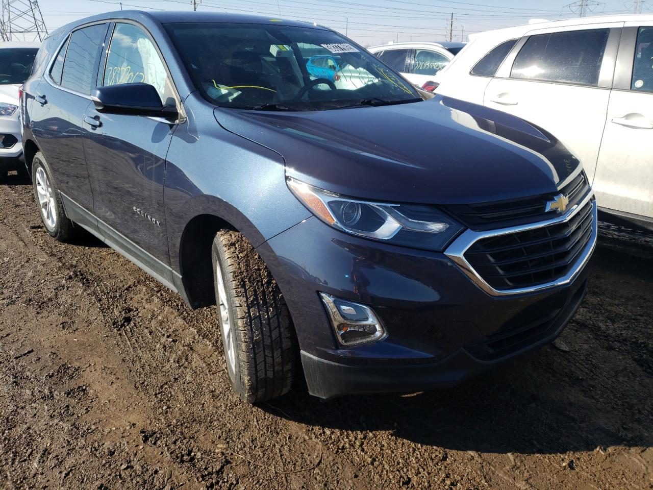 CHEVROLET EQUINOX LT 2018 with VIN 3GNAXJEV2JL380402 - Photo from auction