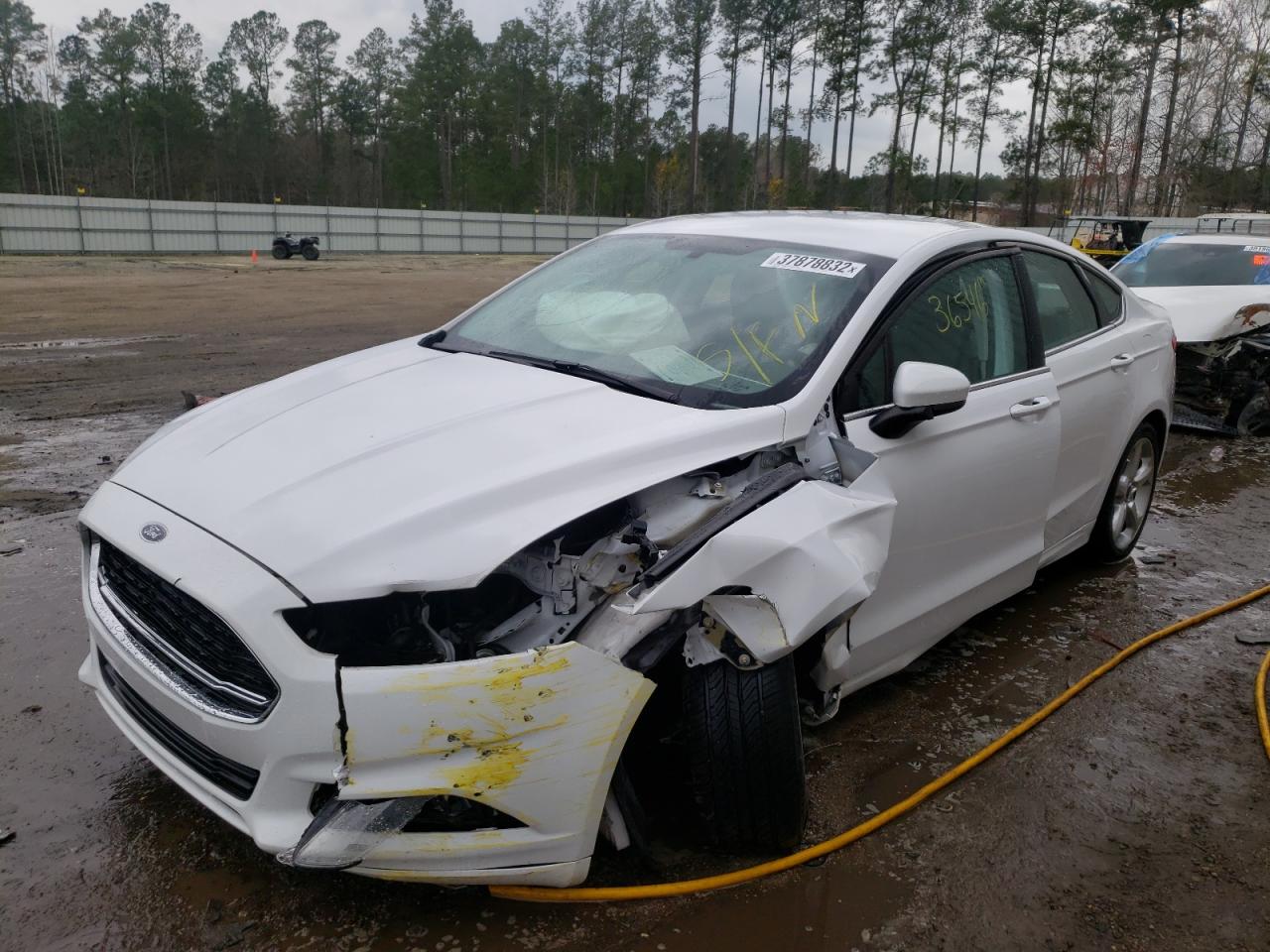 Photo 9 from auction – 2016 FORD FUSION S with VIN 3FA6P0G72GR337214