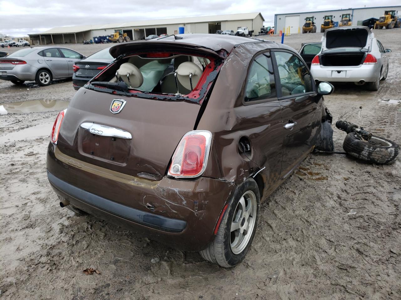Photo 4 from auction – 2012 FIAT 500 POP with VIN 3C3CFFAR4CT120729