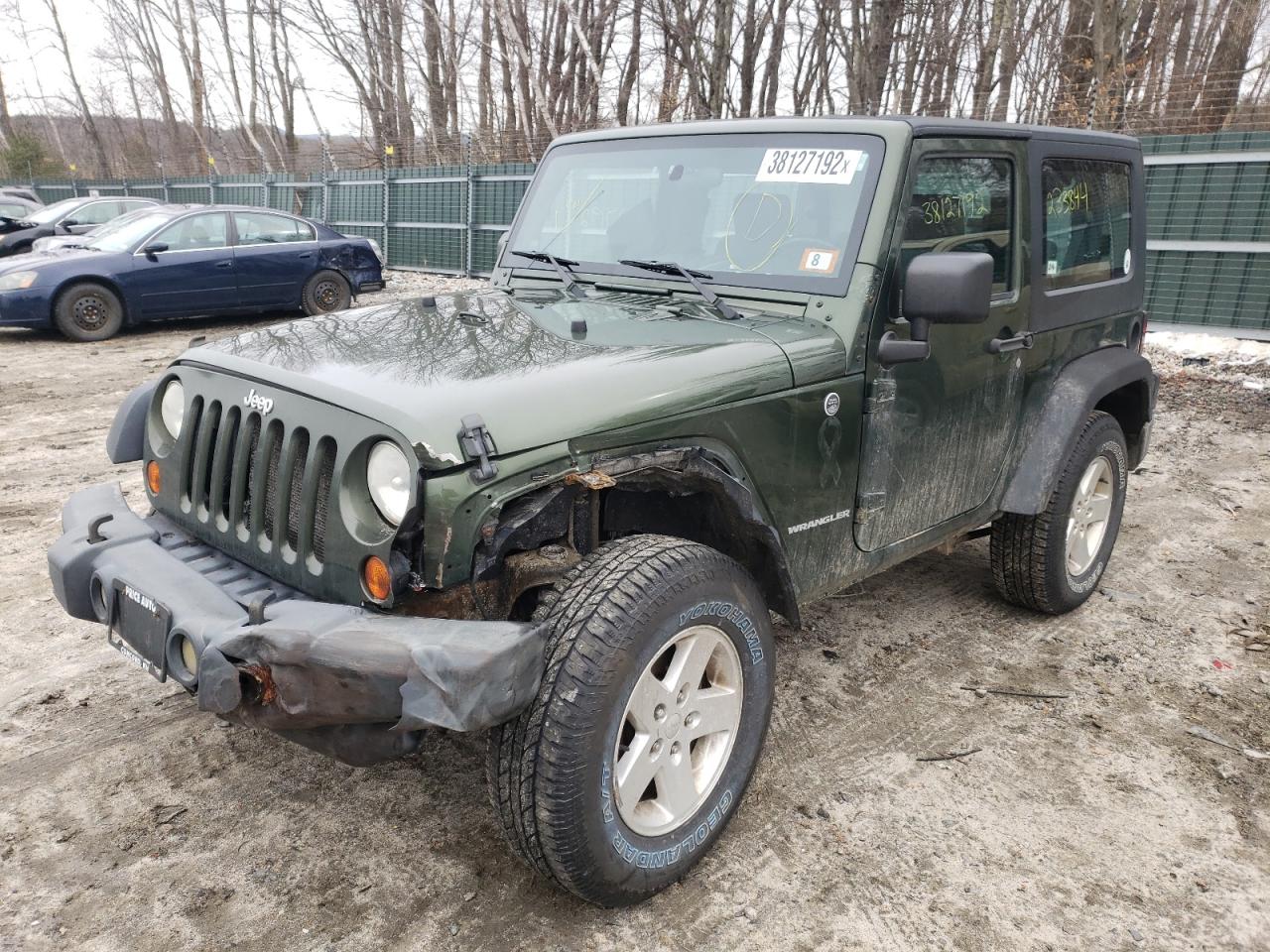 Photo 2 from auction – 2008 JEEP WRANGLER X with VIN 1J4FA24188L642430