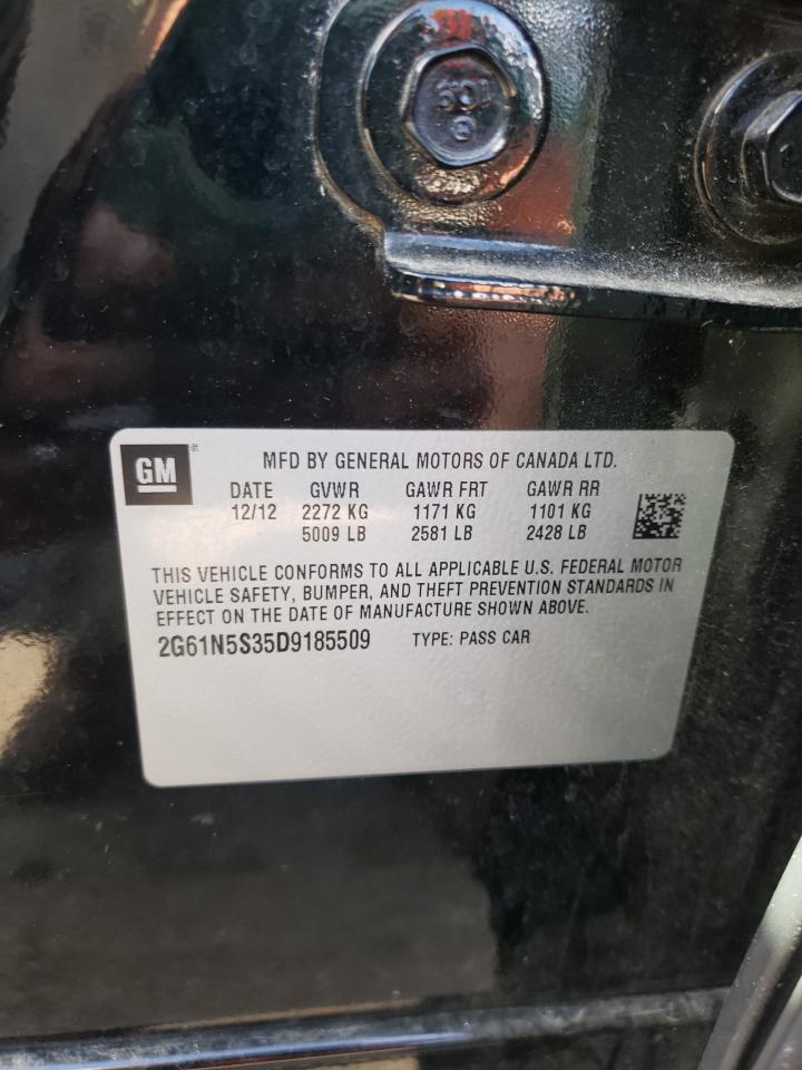 Photo 10 from auction – 2013 CADILLAC XTS with VIN 2G61N5S35D9185509