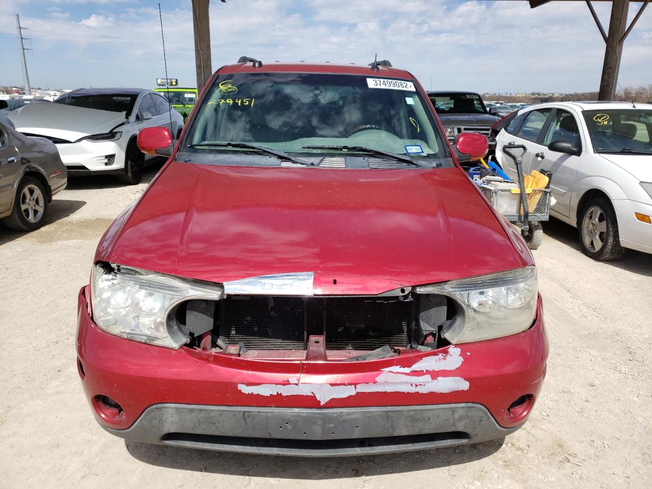 Photo 9 from auction – 2005 BUICK RAINIER CX with VIN 5GAES13M952279451