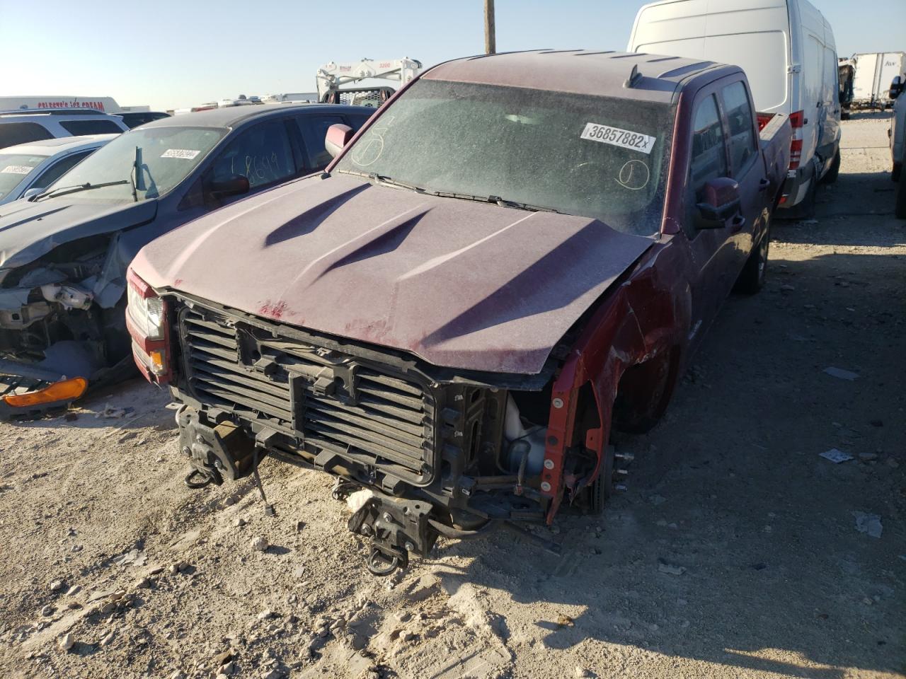 Photo 2 from auction – 2018 CHEVROLET SILVERADO with VIN 3GCUKREC3JG493558