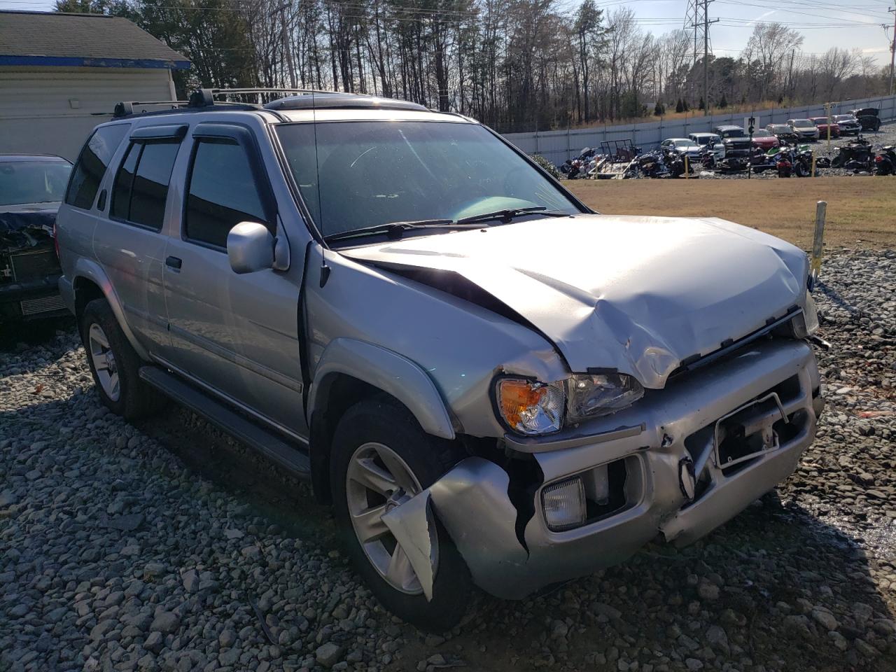 NISSAN PATHFINDER 2002 with VIN JN8DR09X72W659334 - Photo from auction