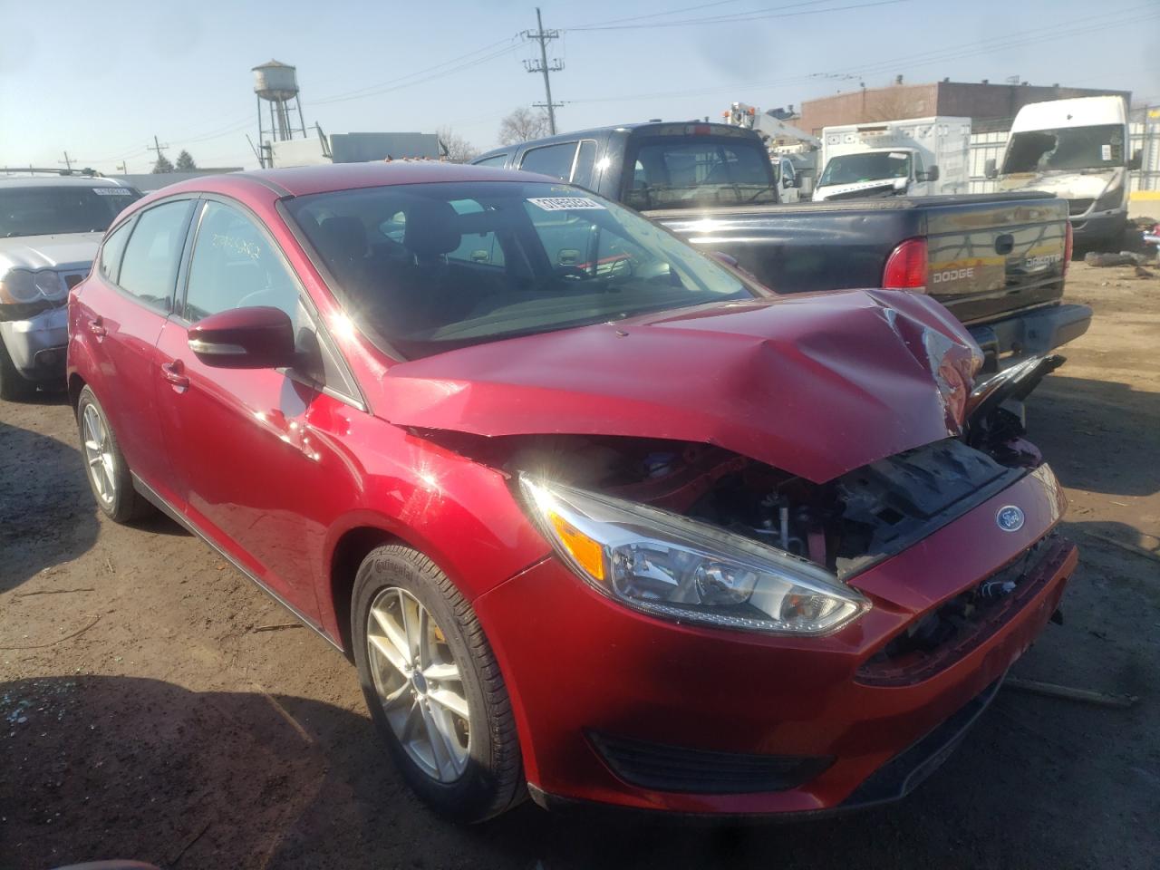 FORD FOCUS SE 2015 with VIN 1FADP3K23FL322691 - Photo from auction