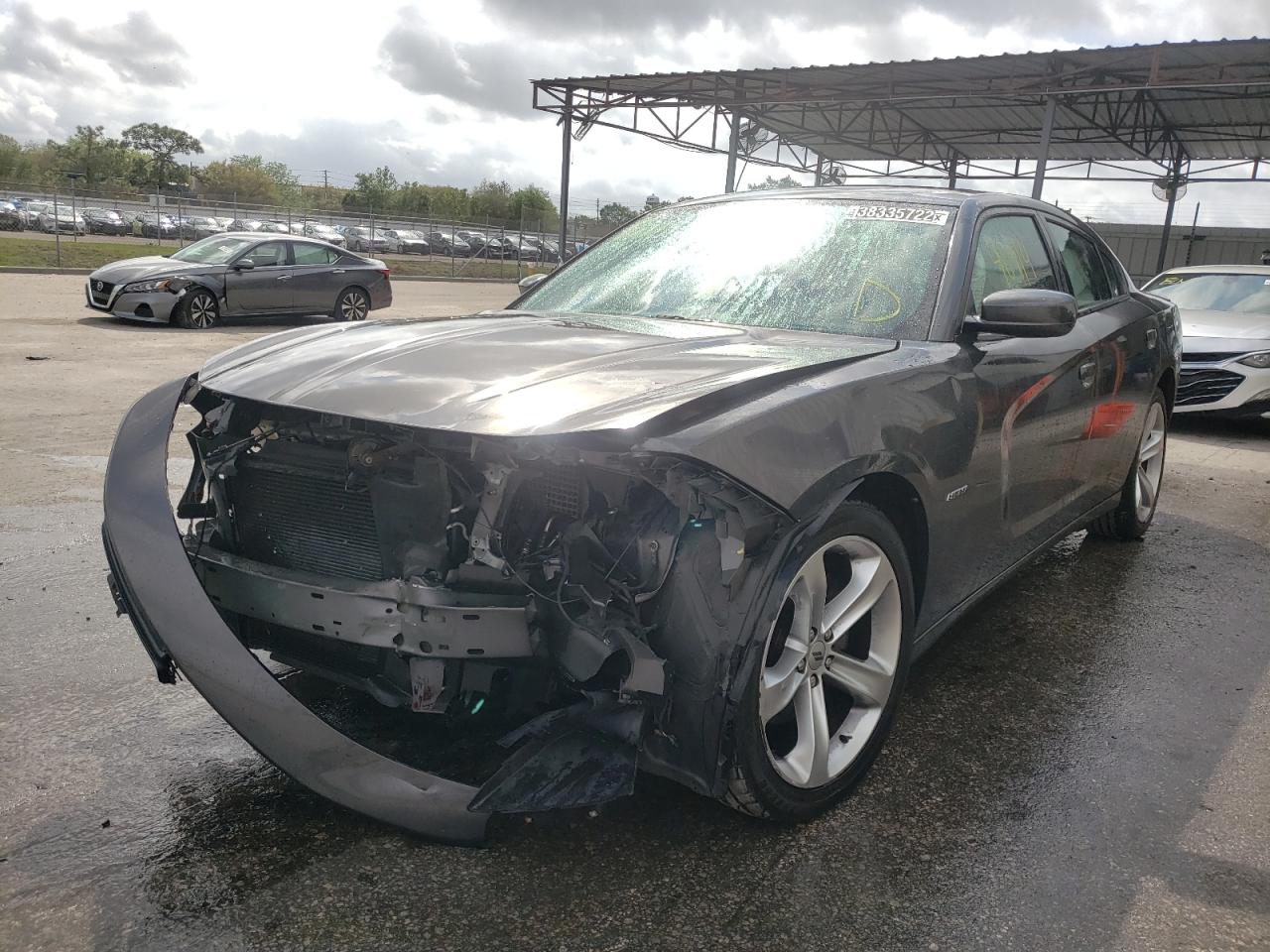 Photo 2 from auction – 2018 DODGE CHARGER R/ with VIN 2C3CDXCT1JH233340