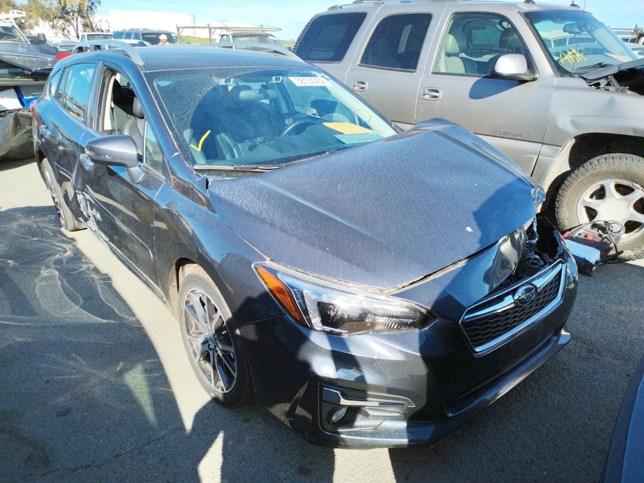 SUBARU IMPREZA LI 2017 with VIN 4S3GTAU69H3725200 - Photo from auction