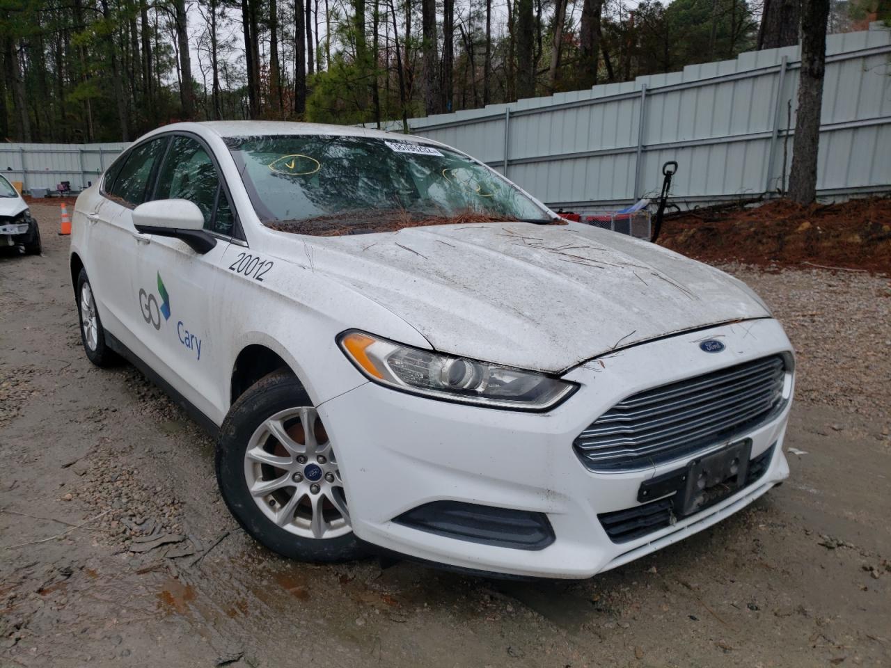 Photo 1 from auction – 2015 FORD FUSION S with VIN 1FA6P0G71F5124224