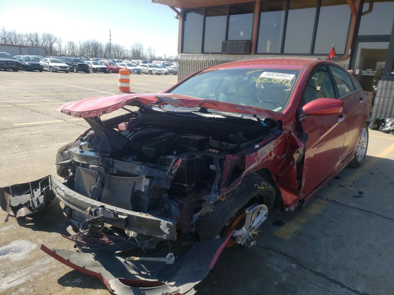 Photo 2 from auction – 2011 HYUNDAI SONATA GLS with VIN 5NPEB4AC0BH078798