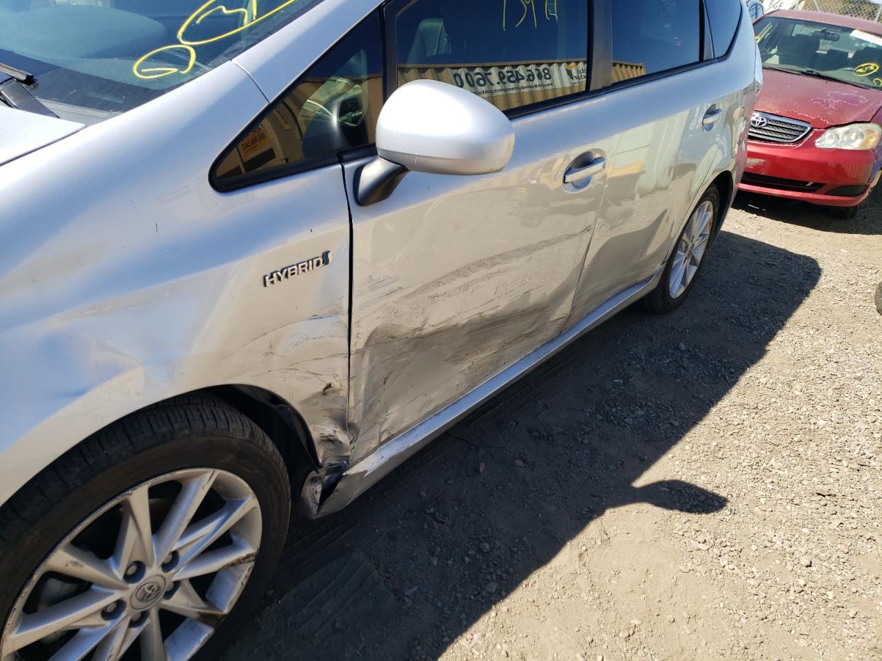 Photo 9 from auction – 2012 TOYOTA PRIUS V with VIN JTDZN3EU3C3094996