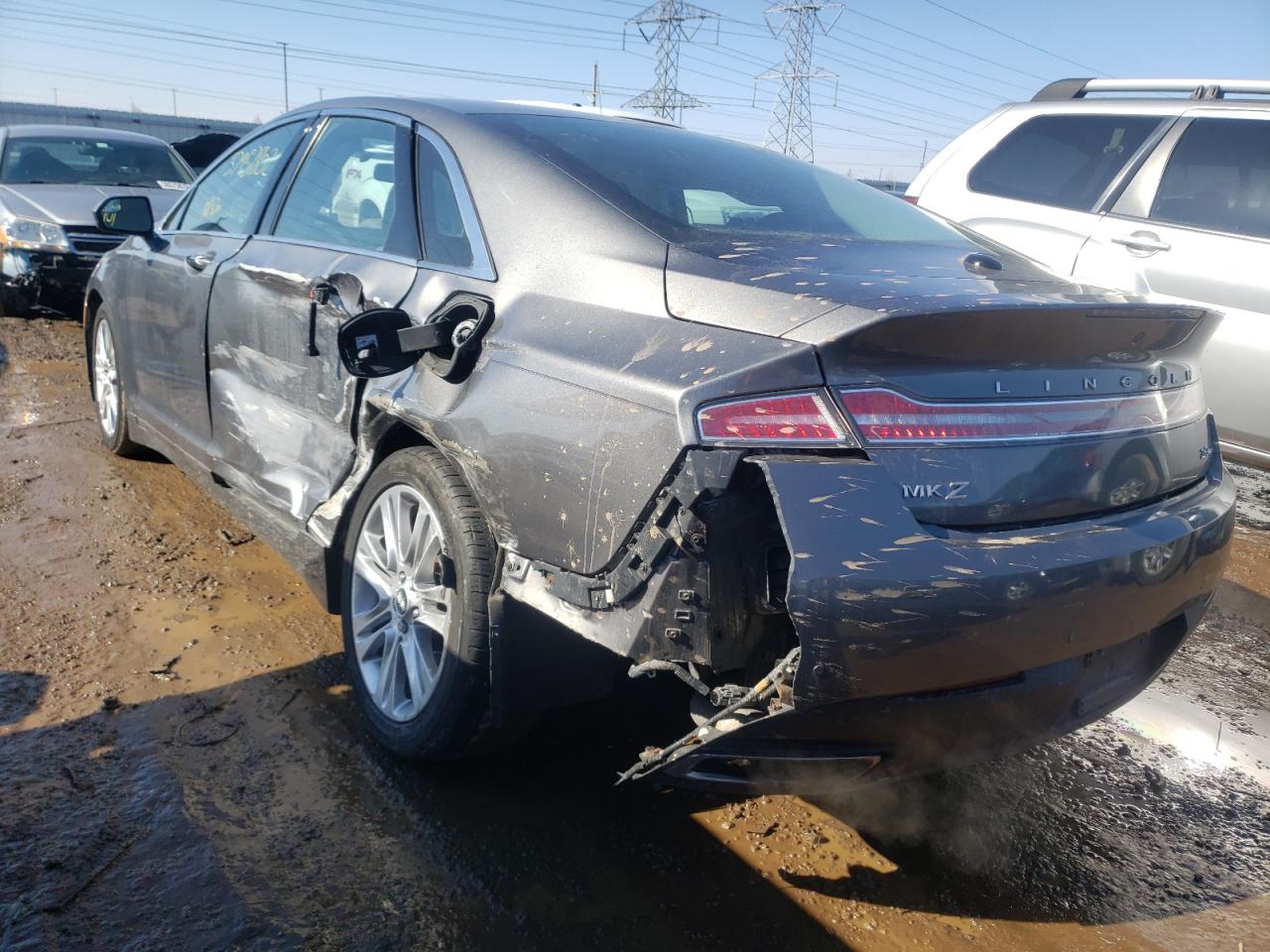 Photo 3 from auction – 2014 LINCOLN MKZ with VIN 3LN6L2G99ER811395