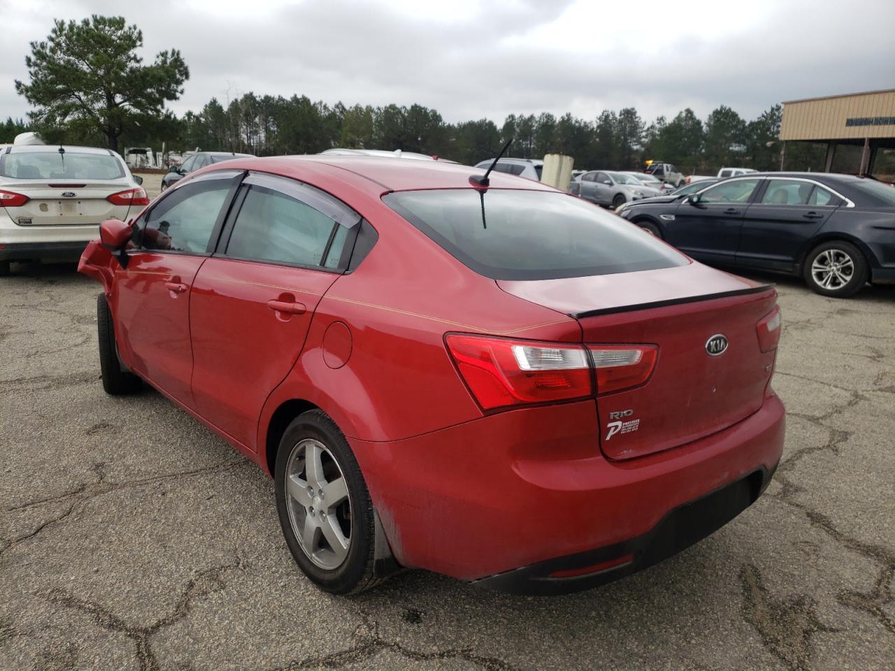 Photo 3 from auction – 2012 KIA RIO LX with VIN KNADM4A35C6057279