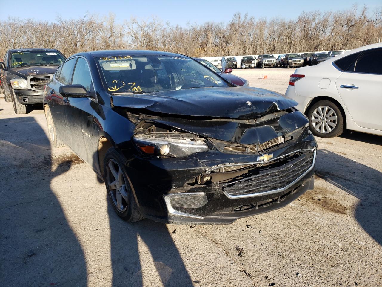 CHEVROLET MALIBU LS 2016 with VIN 1G1ZB5ST2GF357329 - Photo from auction