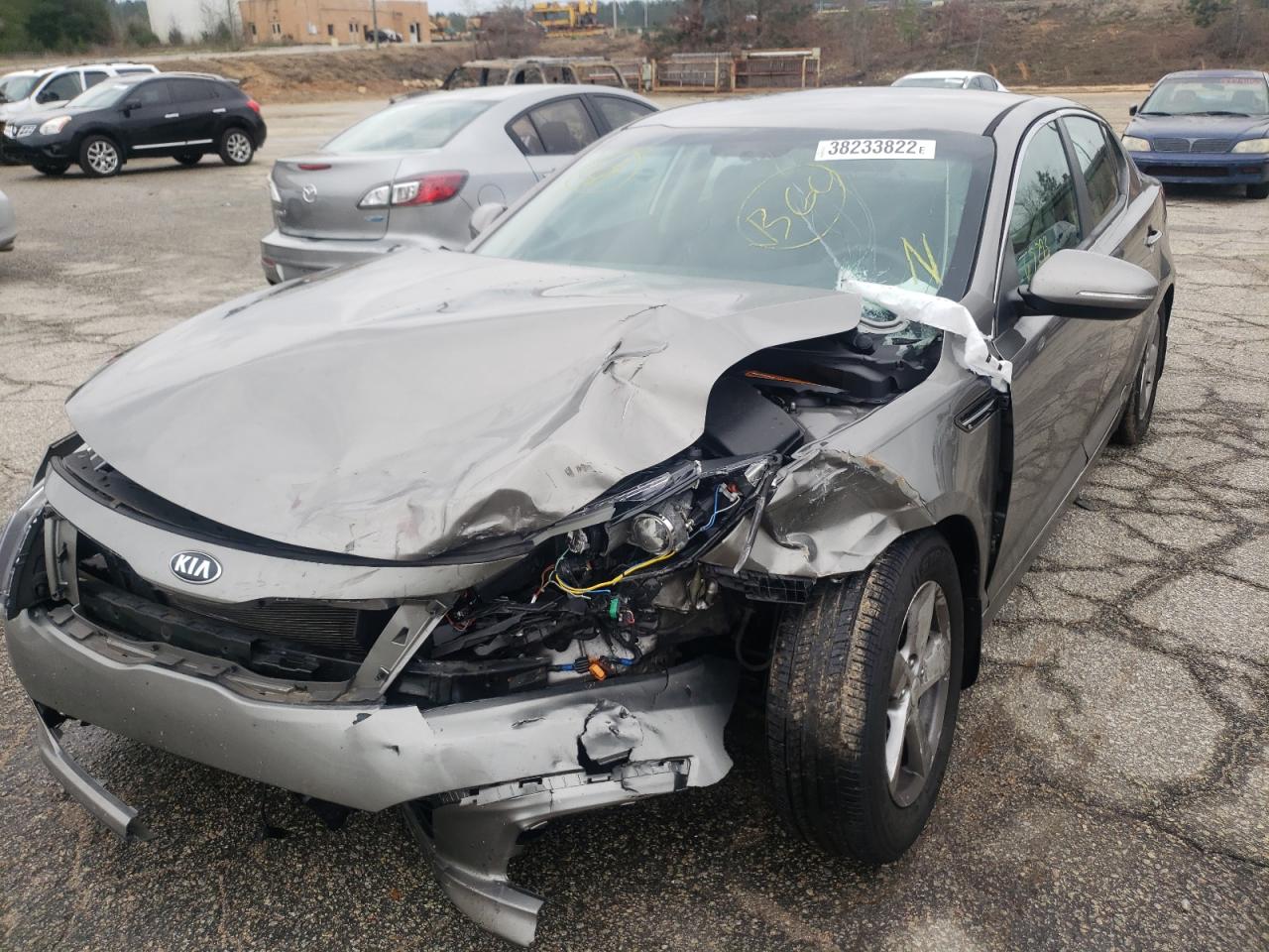Photo 9 from auction – 2015 KIA OPTIMA LX with VIN 5XXGM4A76FG486956