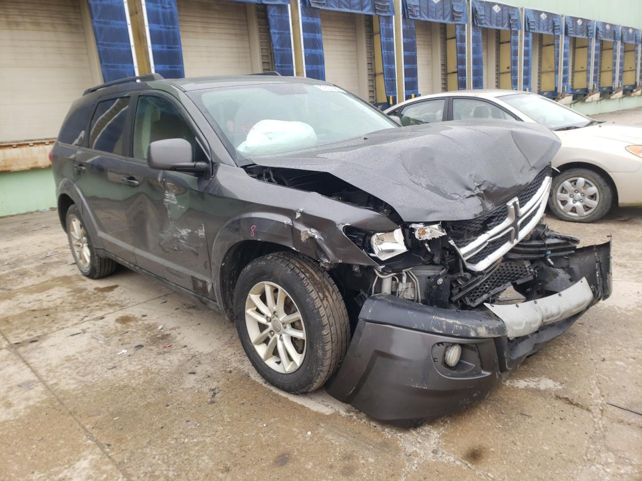 DODGE JOURNEY SX 2014 with VIN 3C4PDCBG8ET142931 - Photo from auction