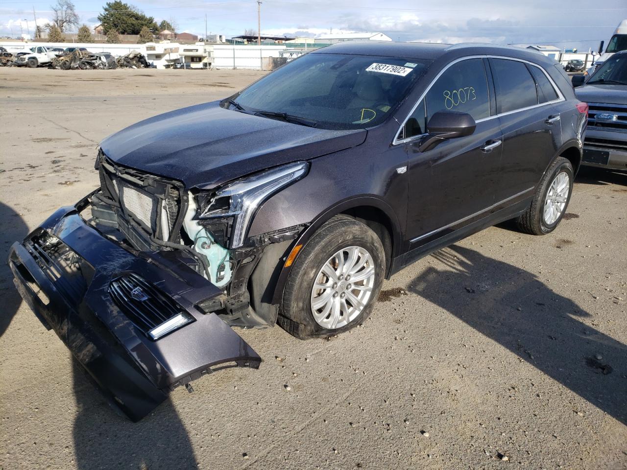 Photo 2 from auction – 2017 CADILLAC XT5 with VIN 1GYKNARS2HZ106567